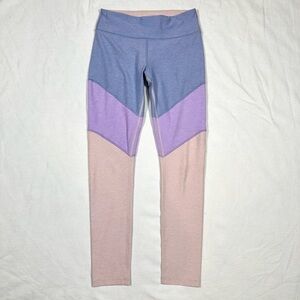 outdoor voices springs pastel 7/8 leggings lilac lavender dahlia small